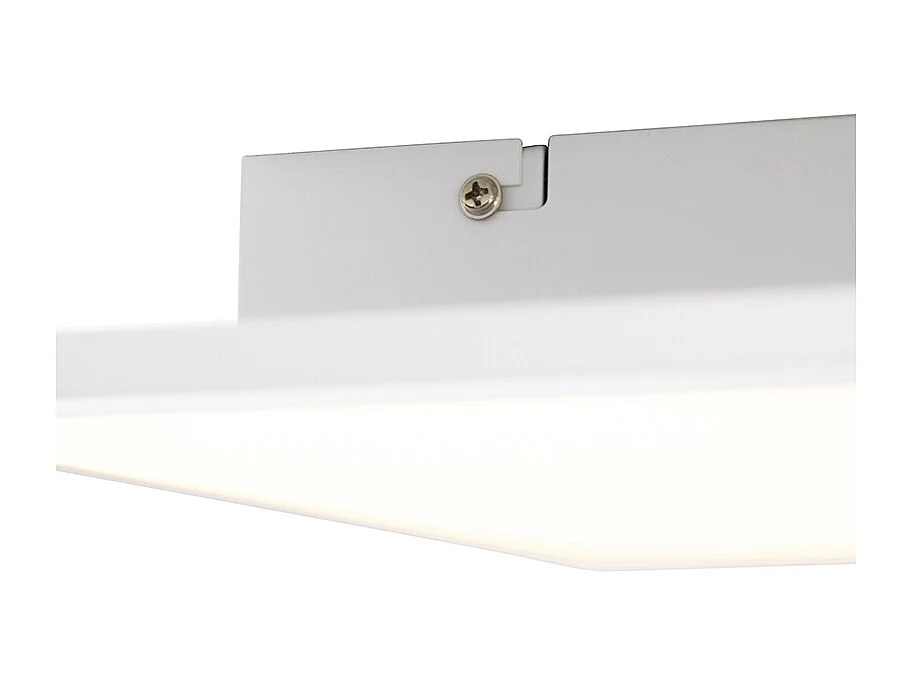 Plafonnier blanc 40 cm avec LED à 4 niveaux de luminosité - Liv