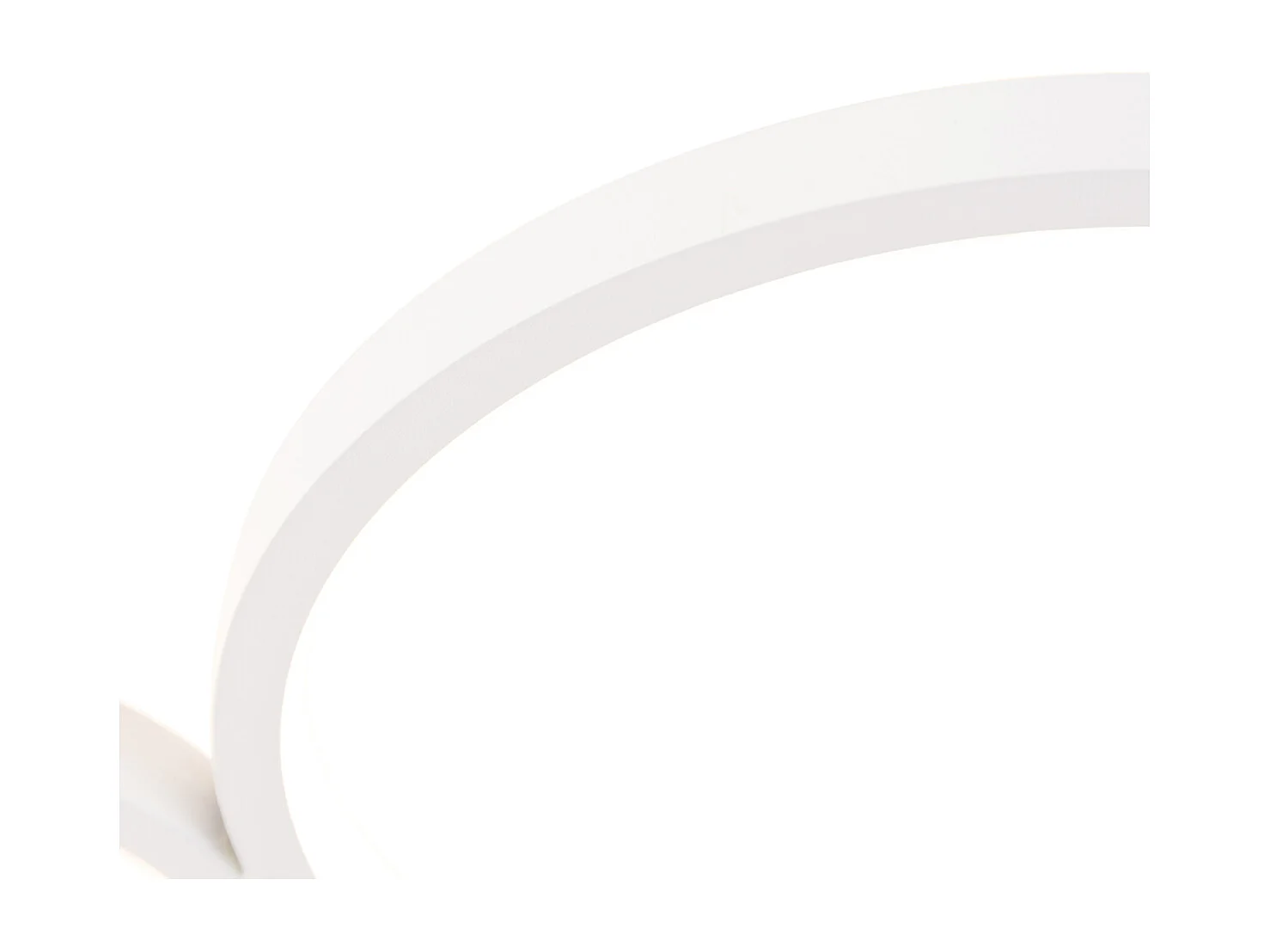 Plafonnier blanc avec LED 3 niveaux de luminosité 4 lumières - Lupolo