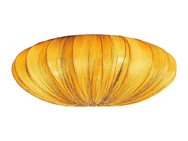 Plafonnier Japandi doré 60 cm 5 lumières - Plu