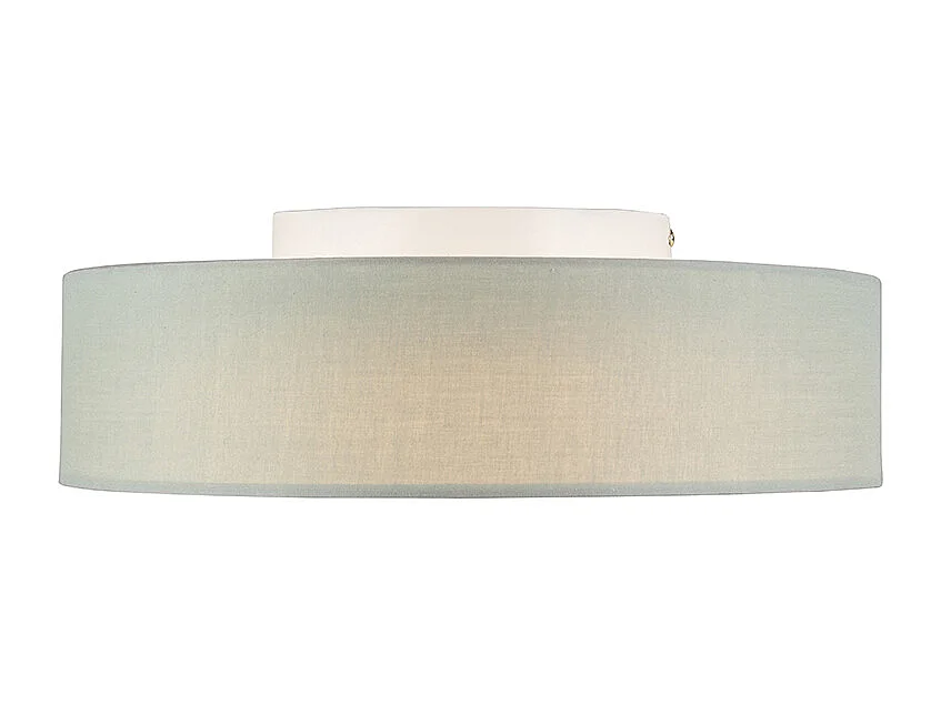 Plafonnier vert 40 cm avec LED - Drum LED