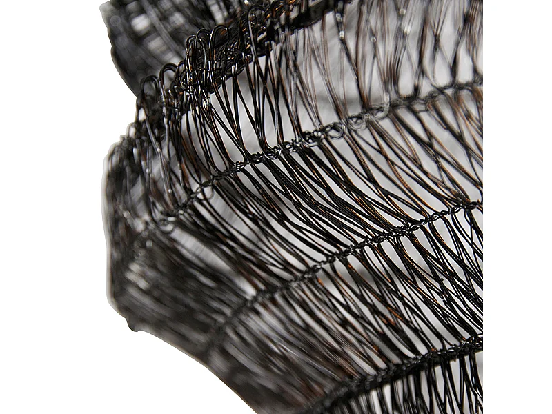 Plafonnier oriental noir 45 cm - Vadi