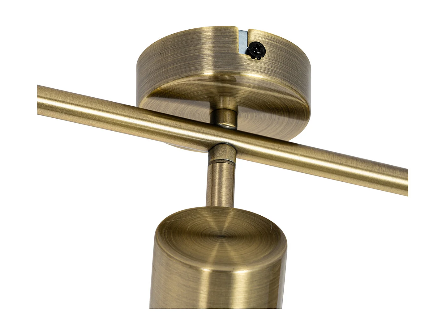 Spot moderne bronze inclinable 3 lumières - Jeana