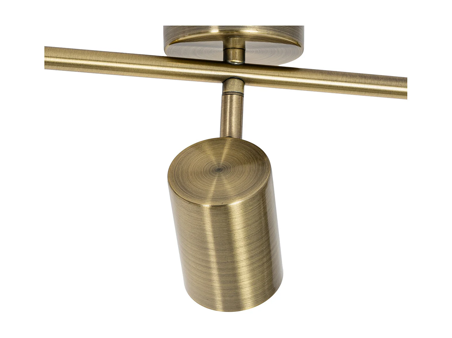 Spot moderne bronze inclinable 3 lumières - Jeana