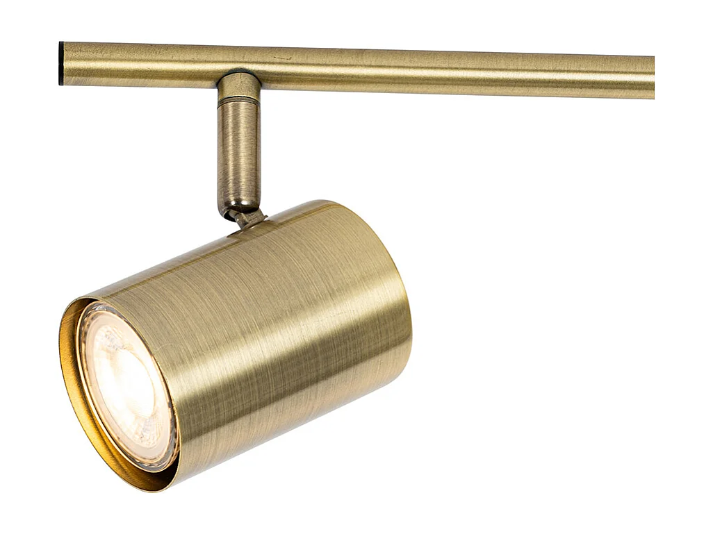 Spot moderne inclinable bronze 3 lumières - Jeana