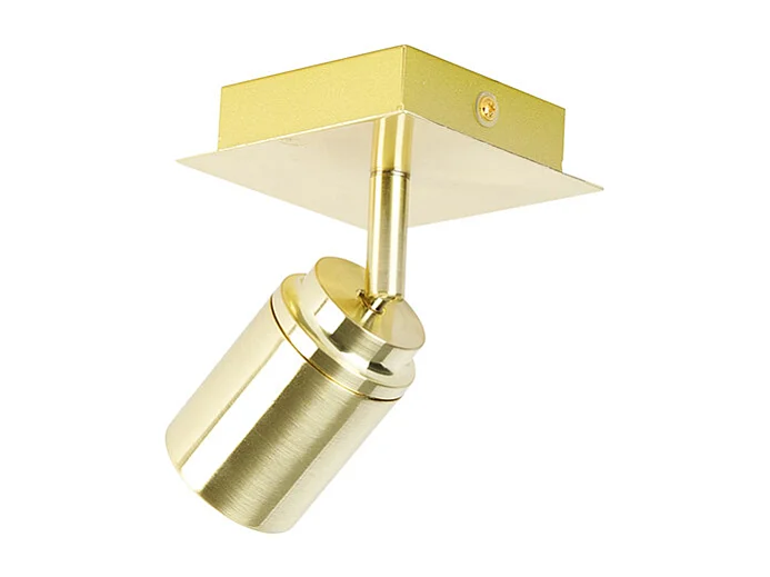 Spot de salle de bain moderne en laiton carré IP44 - Ducha