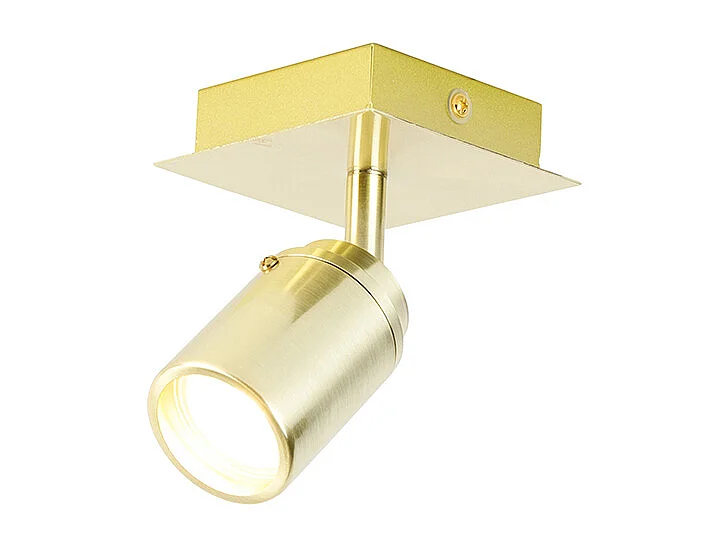 Spot de salle de bain moderne en laiton carré IP44 - Ducha