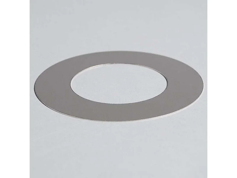 Spot encastré rond en acier orientable avec bague de remplissage - Edu