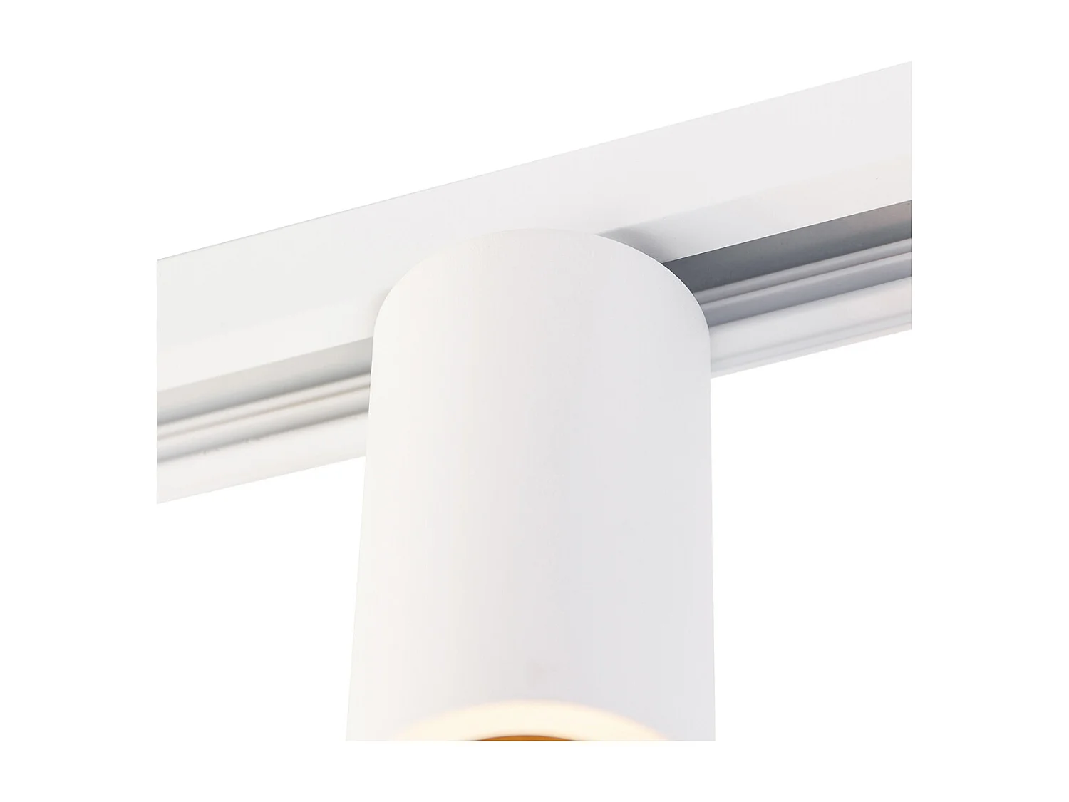 Douille E27 avec suspension sur rail pour rail monophasé blanc - Jeana