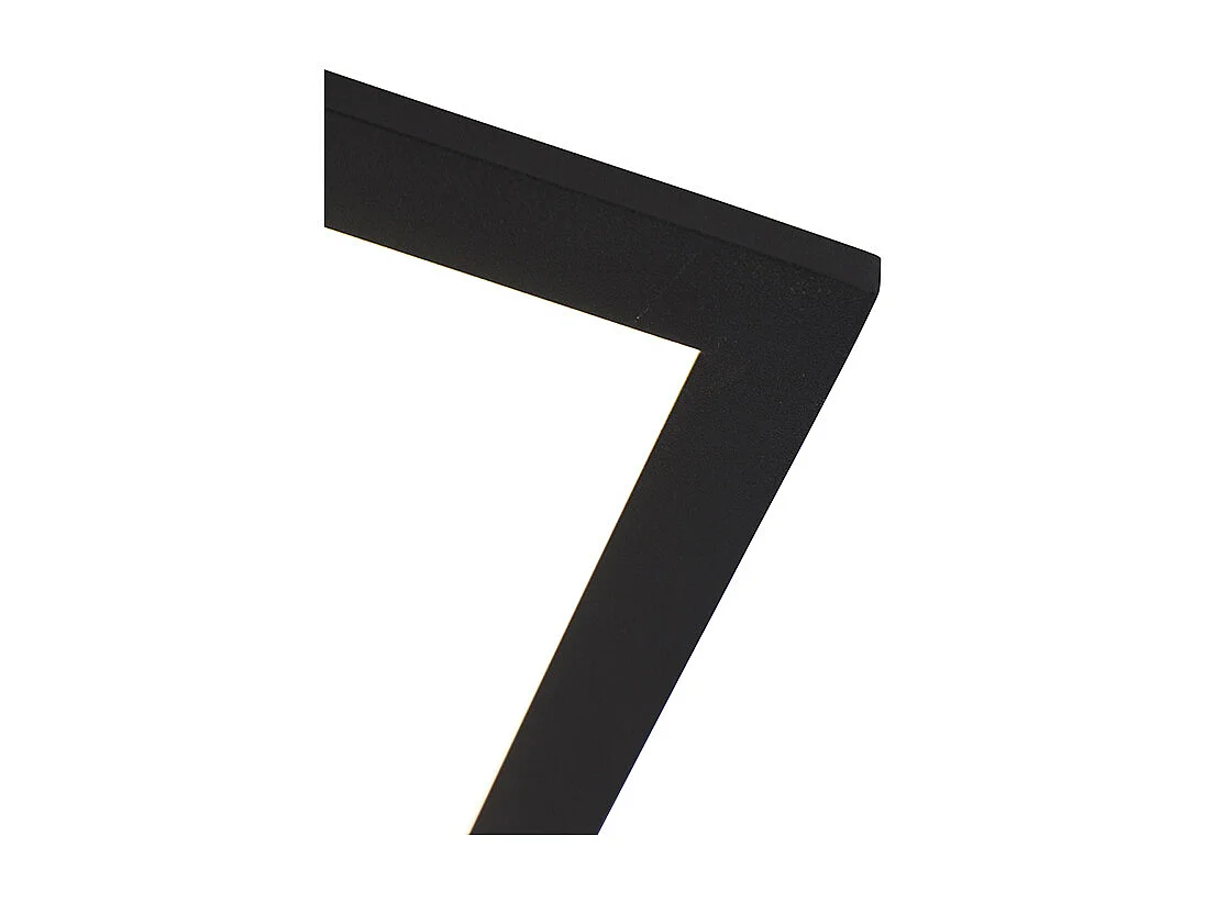 Plafonnier moderne noir avec LED intégré 40 cm - Liv