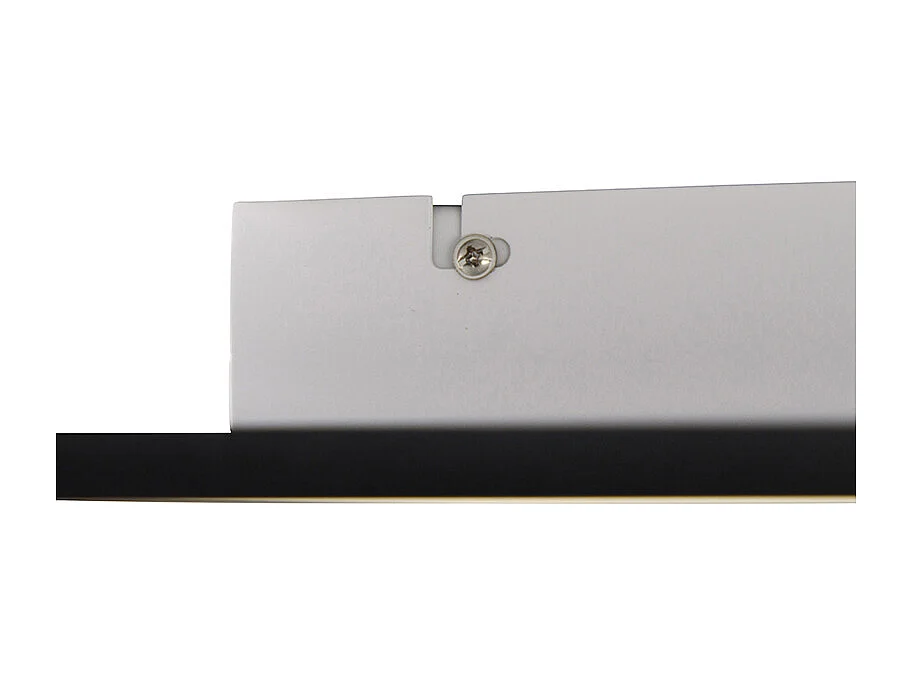 Plafonnier moderne noir avec LED intégré 40 cm - Liv