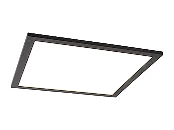 Plafonnier moderne noir avec LED intégré 40 cm - Liv
