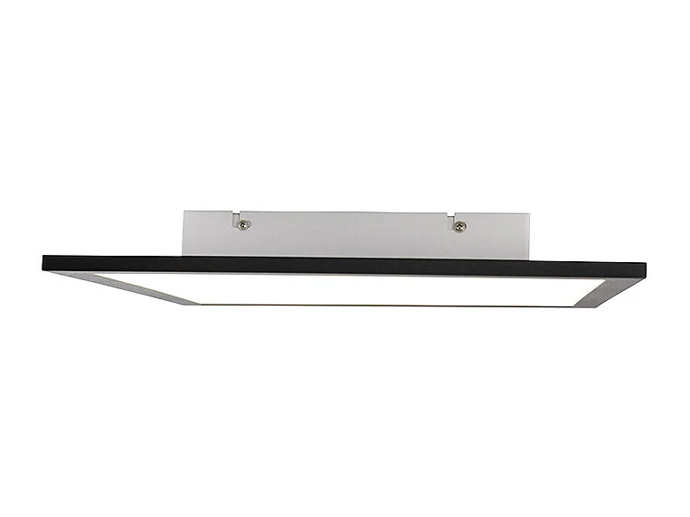 Plafonnier moderne noir avec LED intégré 40 cm - Liv