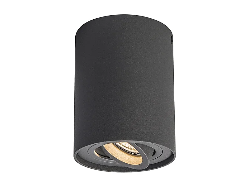 Spot gris foncé orientable et inclinable - Rondoo up