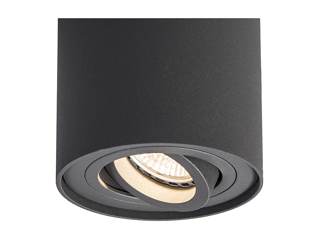 Spot encastré gris foncé inclinable et orientable - Rondoo up