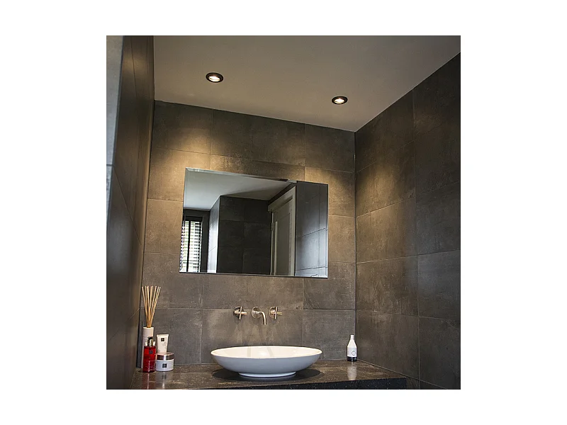 Spot encastrable intelligent noir réglable avec Wifi GU10 - Cisco