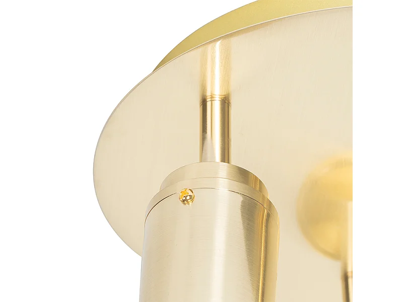 Spot de salle de bain moderne en laiton 3 lumières IP44 - Ducha