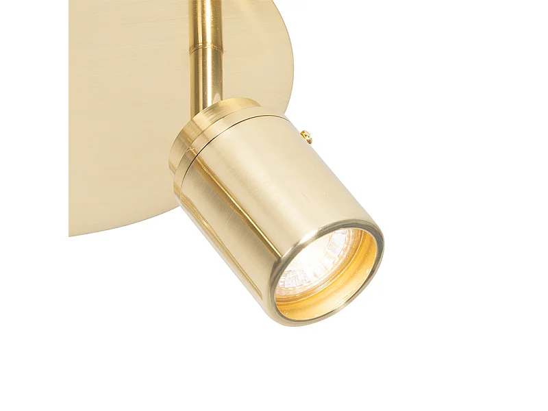 Spot de salle de bain moderne en laiton 3 lumières IP44 - Ducha