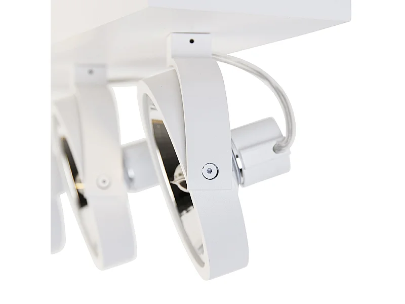 Spot design blanc orientable 3 lumières - Go