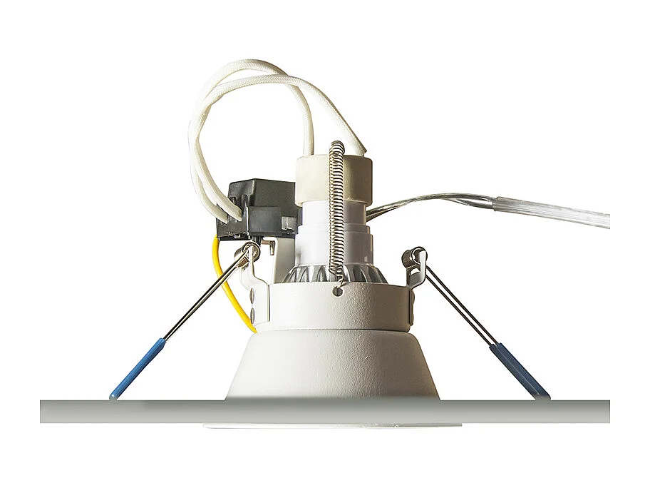 Spot encastré rond moderne blanc - Dept