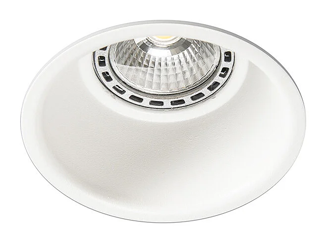 Spot encastré rond moderne blanc - Dept