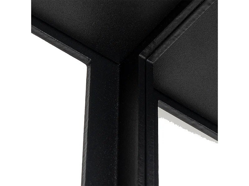 Plafonnier moderne noir 2 lumières - Cela