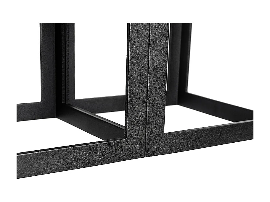 Plafonnier moderne noir 2 lumières - Cela