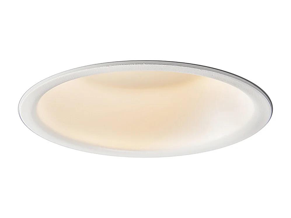 Lot de 3 spots encastrés modernes blancs - Dept