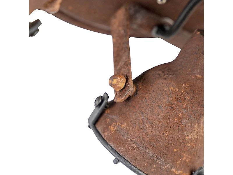 Projecteur robuste rouille 3 spots - Sorra