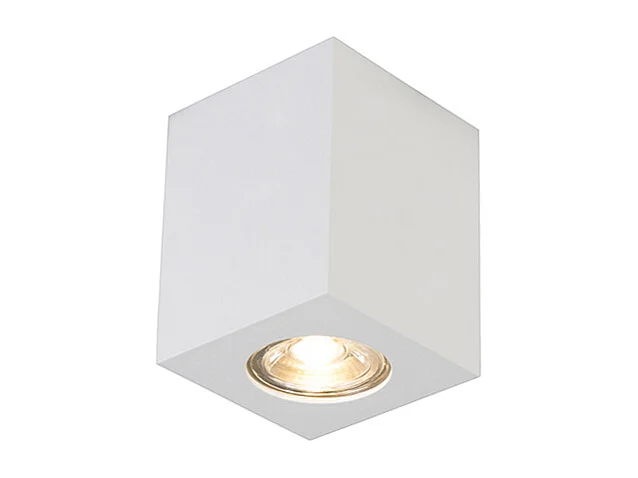 Spot en saillie design blanc GU10 50mm - Quba 2