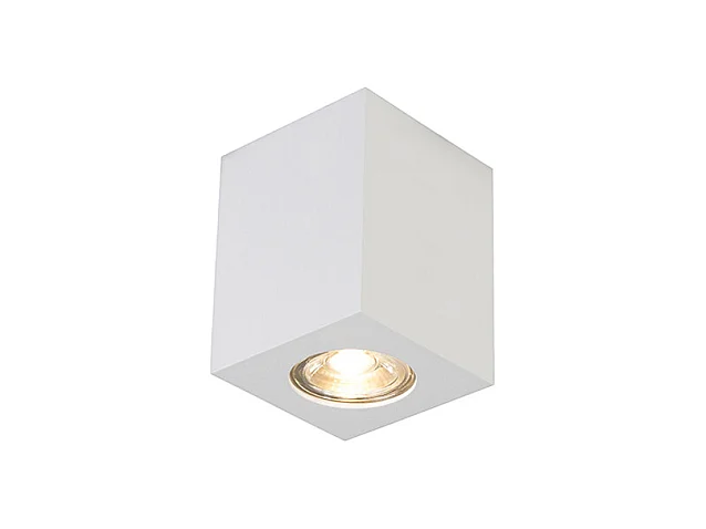 Spot en saillie design blanc GU10 50mm - Quba 2