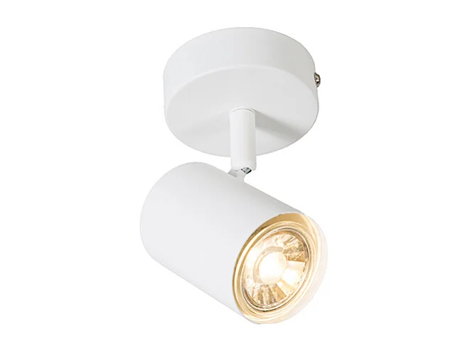 Spot moderne blanc orientable - Jeana