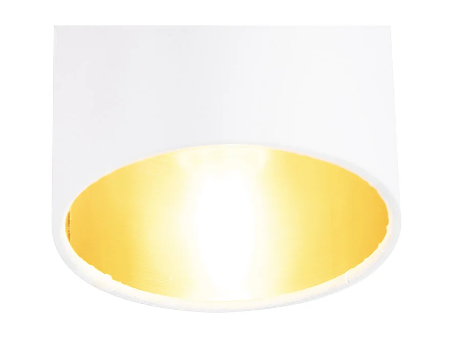 Plafonnier moderne blanc 6 lumières - Lofty