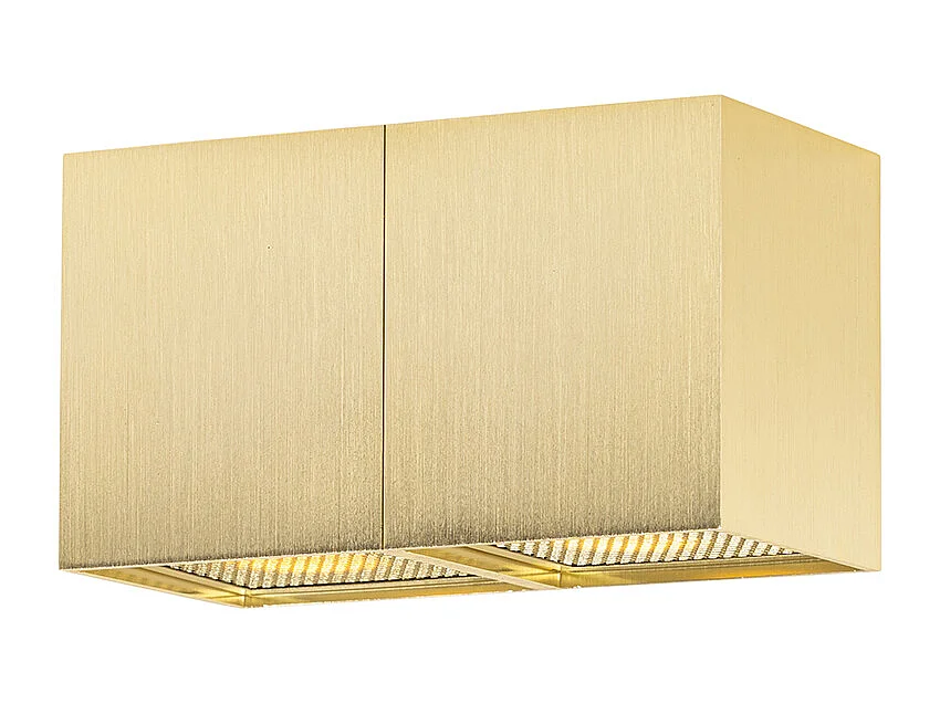 Spot design doré 2 lumières - Qubo Honey