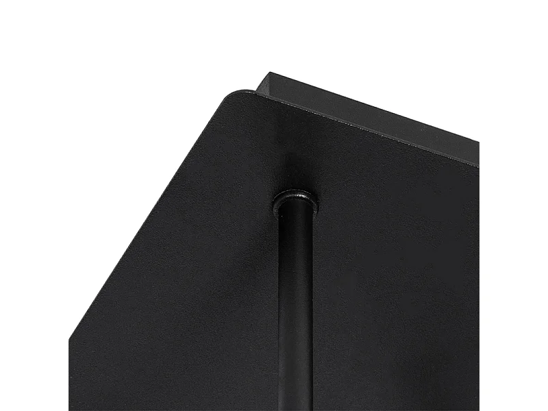 Plafonnier moderne noir avec or 5 lumières - Athènes Wire