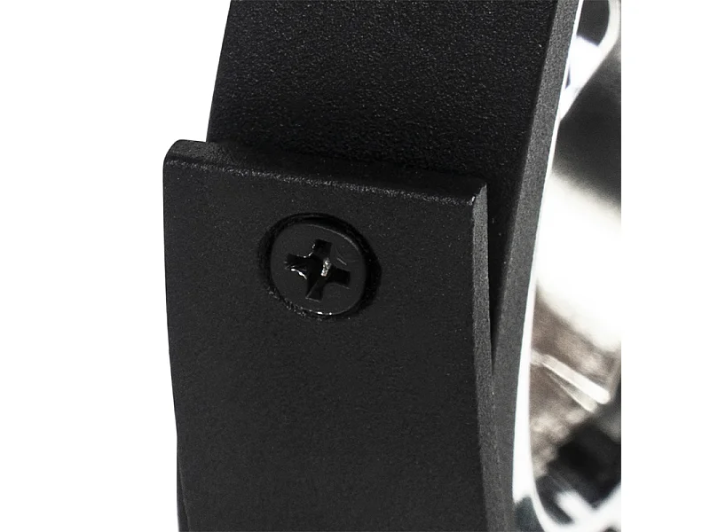 Système sur rail avec 3 spots noirs monophasé - Go