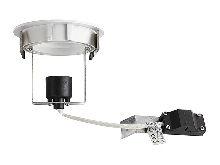 Spot encastré moderne blanc orientable AR70 - Cisco
