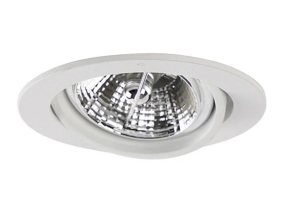 Spot encastré moderne blanc orientable AR70 - Cisco
