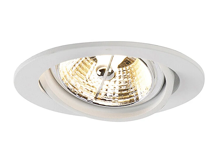 Spot encastré moderne blanc orientable AR70 - Cisco