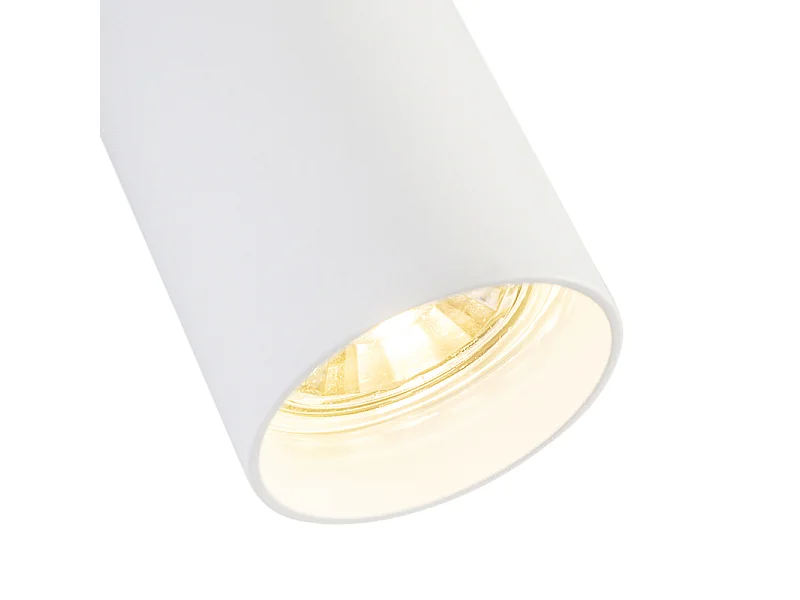 Spot moderne blanc 5,5 cm - Tuba