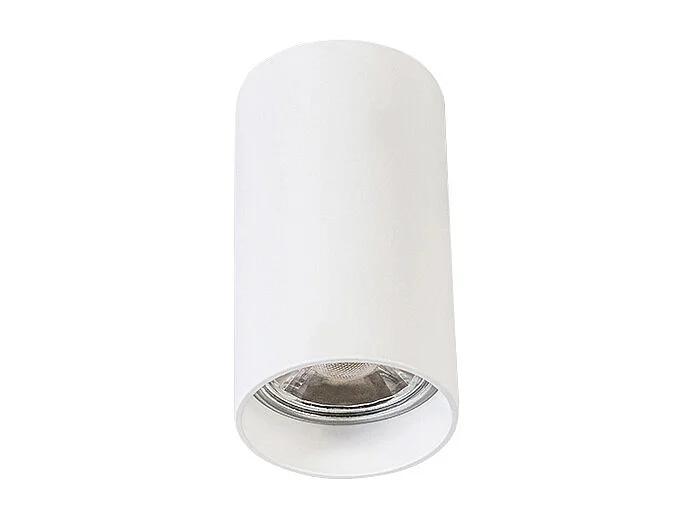 Spot moderne blanc 5,5 cm - Tuba