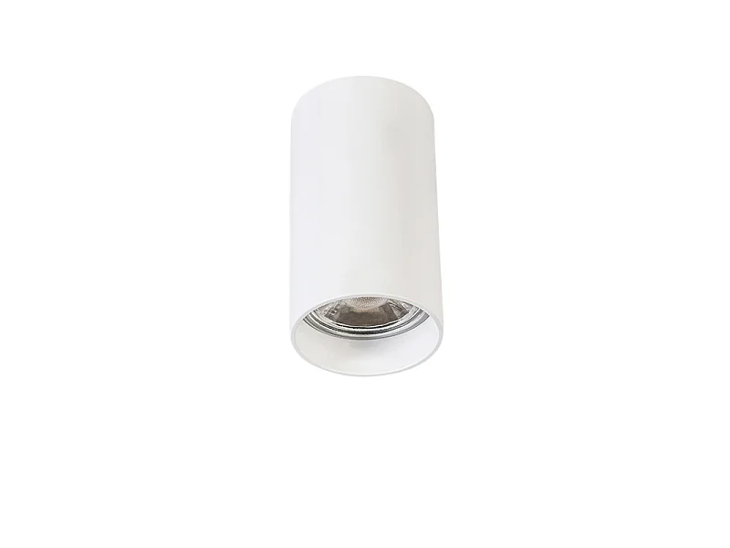 Spot moderne blanc 5,5 cm - Tuba