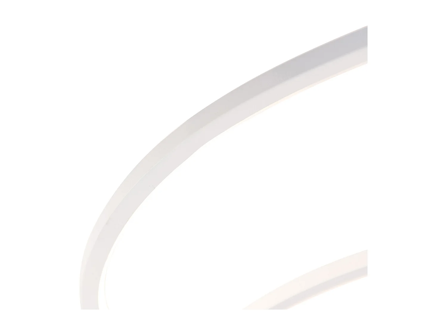 Plafonnier blanc 78 cm avec LED 3 étapes dimmable - Rowin