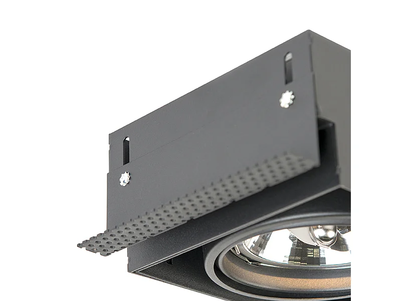 Spot encastré noir orientable et rotatif AR111 - Oneon