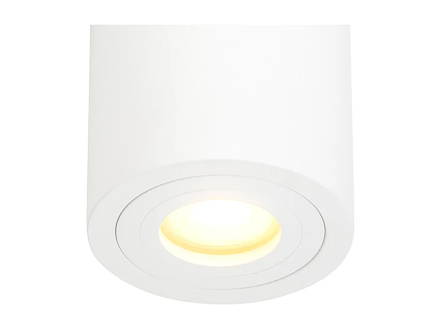 Spot de plafond rond moderne blanc - Capa
