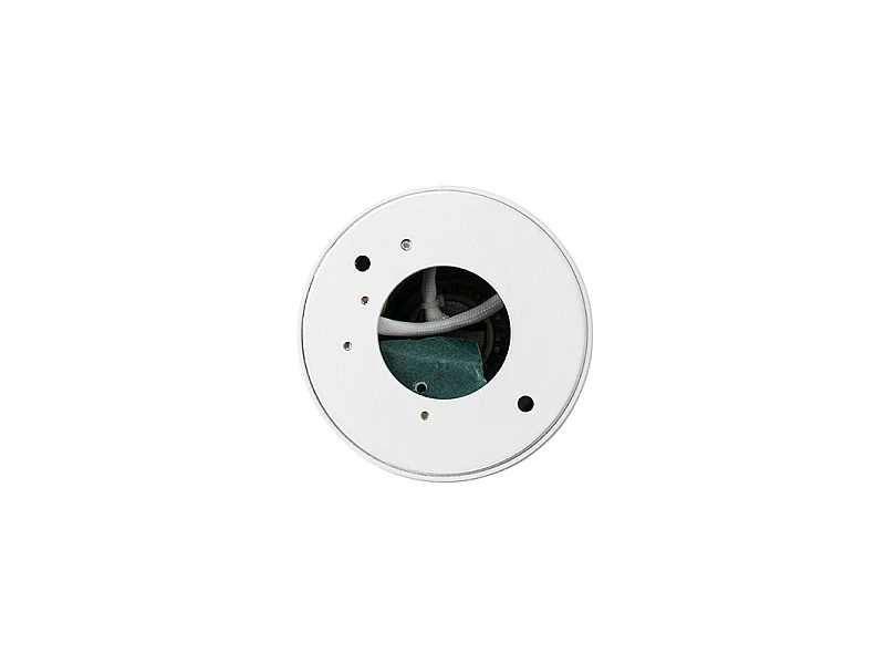 Spot de plafond rond moderne blanc IP44 - Capa