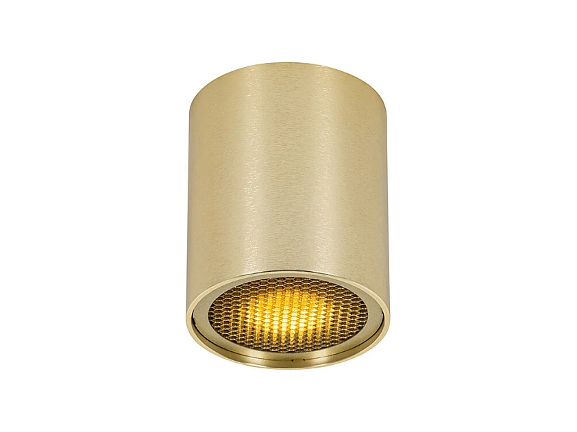 Spot en saillie design or GU10 50mm - Tubo Honey