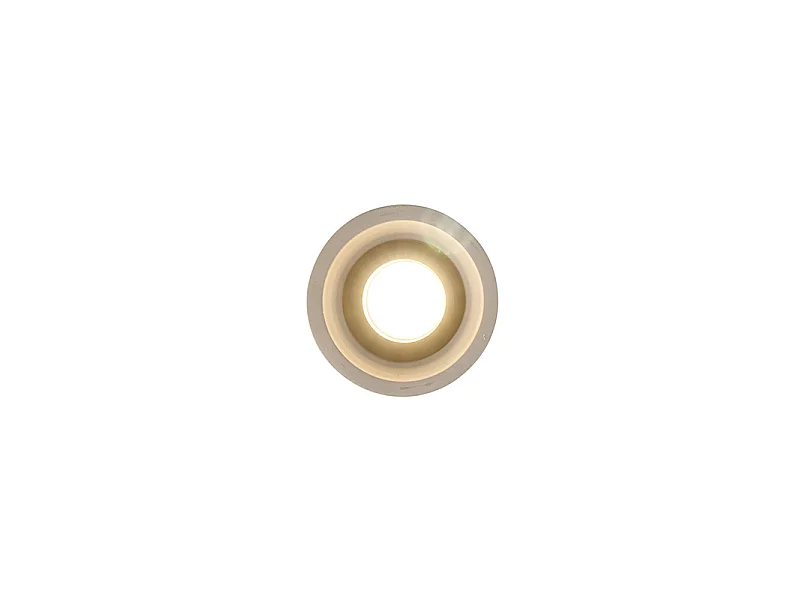 Spot de plafond rond en béton rustique - Deep