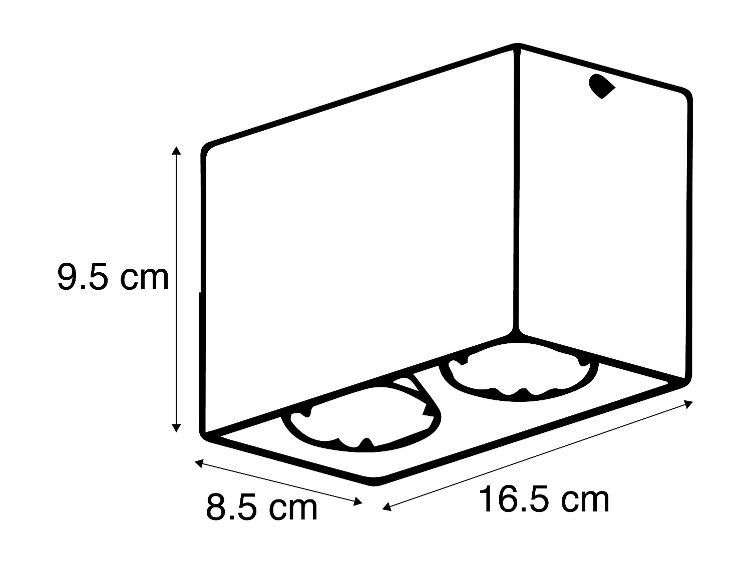 Spot design blanc - Qubo 2