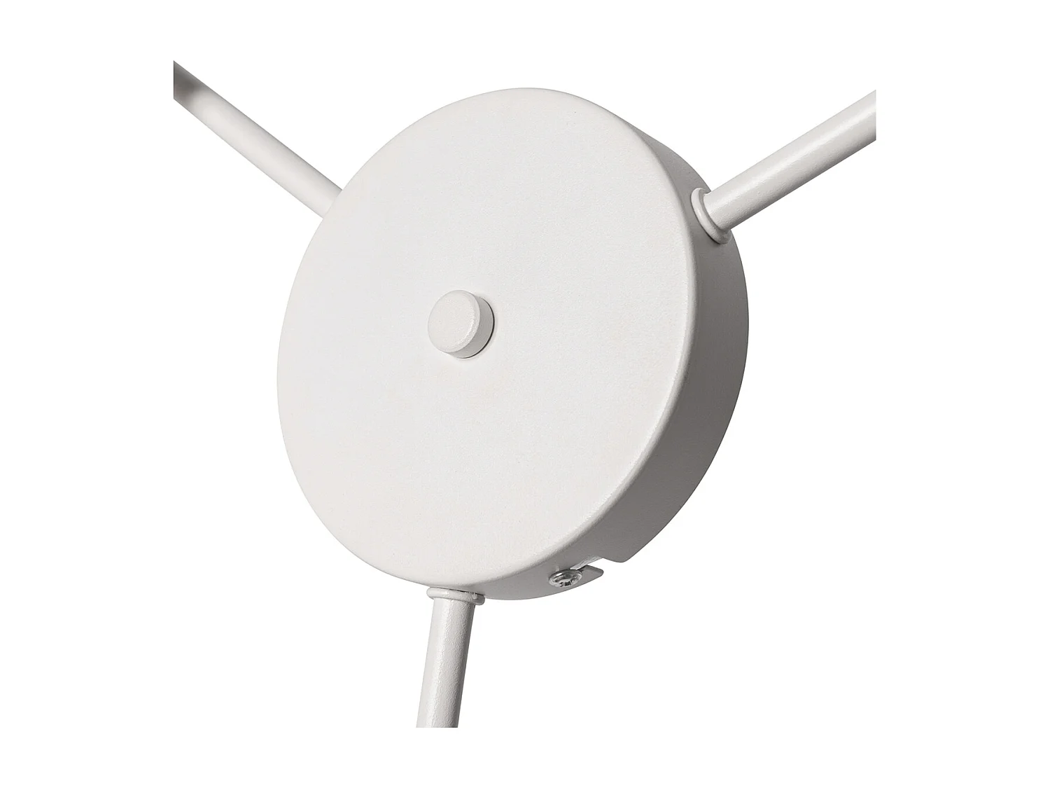 Plafonnier blanc gris et marron 3 lumières - Multidrum