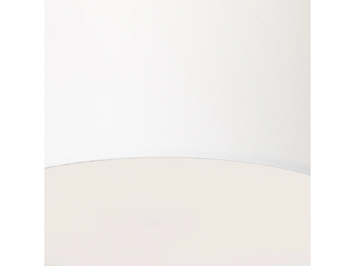 Plafonnier blanc, gris et marron 3 lumières - Multidrum